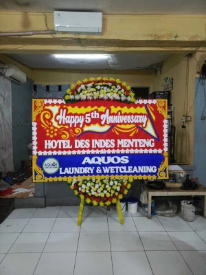 Papan Bunga di Slendro Gesi