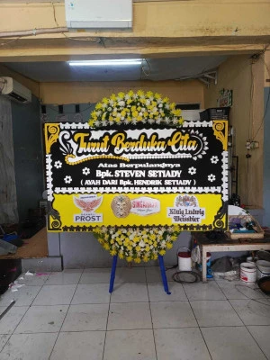 Papan Bunga di Slendro Gesi