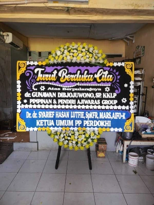 Papan Bunga di Slendro Gesi